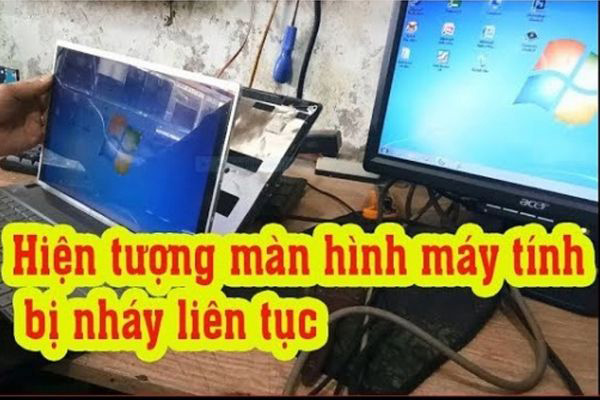 màn hình asus bị chớp liên tục