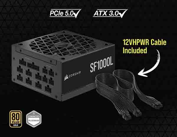 Nguồn Mini SFX-L Corsair SF1000L